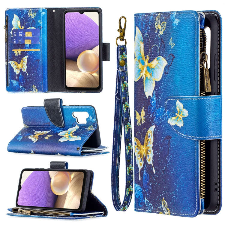 Colored Drawing Pattern Zipper Horizontal Flip Leather Case with Holder & Card Slots & Wallet, Fo...