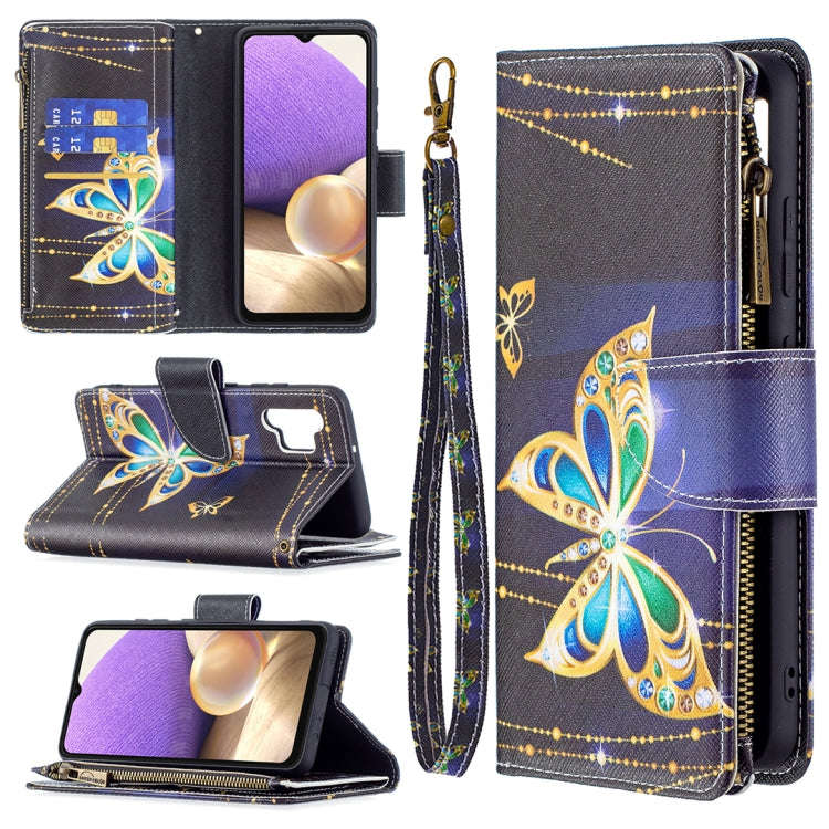 Colored Drawing Pattern Zipper Horizontal Flip Leather Case with Holder & Card Slots & Wallet, Fo...