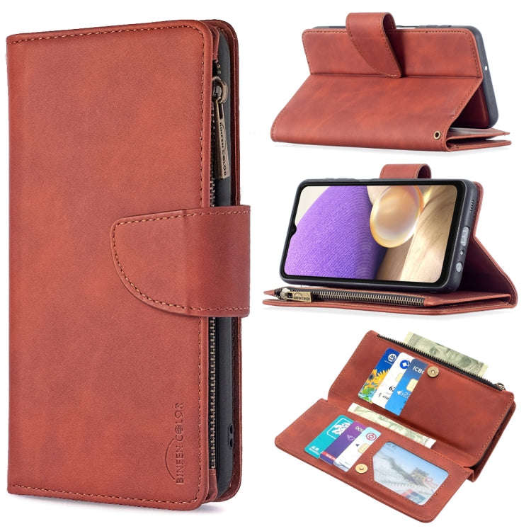 Skin Feel Detachable Magnetic Zipper Horizontal Flip PU Leather Case with Multi-Card Slots & Hold...