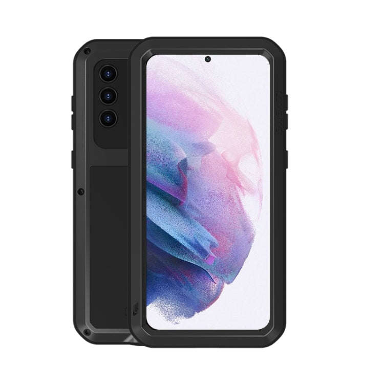 LOVE MEI Metal Shockproof Waterproof Dustproof Protective Case with Glass, For Samsung Galaxy A32...