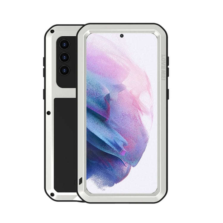 LOVE MEI Metal Shockproof Waterproof Dustproof Protective Case with Glass, For Samsung Galaxy A32...