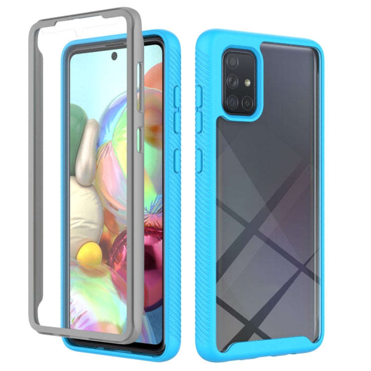 Starry Sky Solid Color Series Shockproof PC + TPU Case with PET Film, For Samsung Galaxy A71, For...