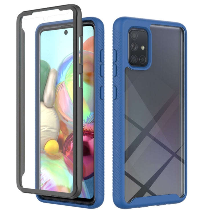 Starry Sky Solid Color Series Shockproof PC + TPU Case with PET Film, For Samsung Galaxy A71, For...