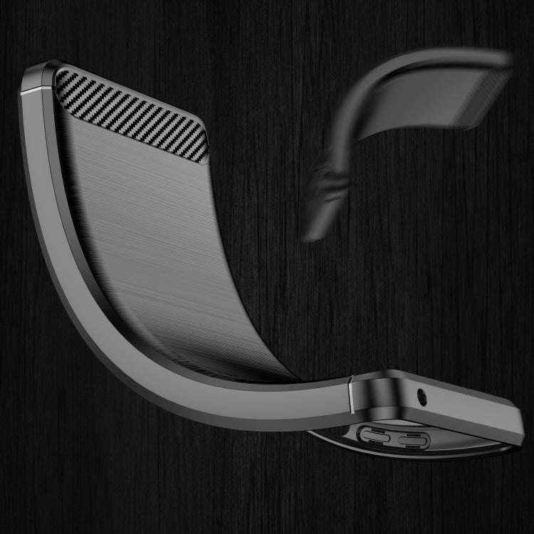 Brushed Texture Carbon Fiber TPU Case, For Samsung Galaxy S21 FE