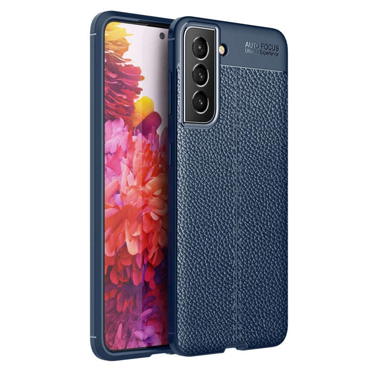 Litchi Texture TPU Shockproof Case, For Samsung Galaxy S21 FE