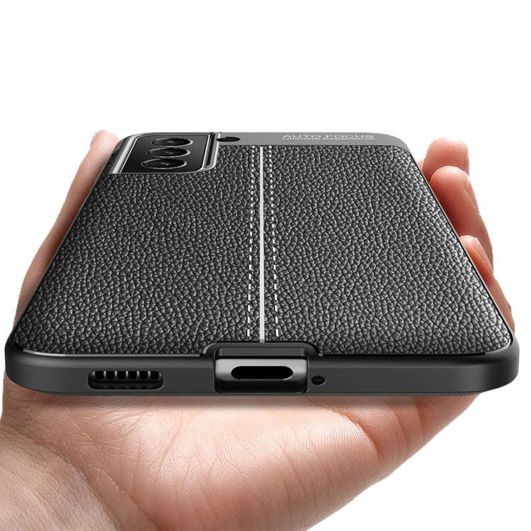 Litchi Texture TPU Shockproof Case, For Samsung Galaxy S21 FE