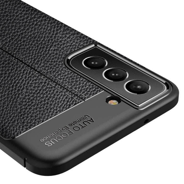 Litchi Texture TPU Shockproof Case, For Samsung Galaxy S21 FE