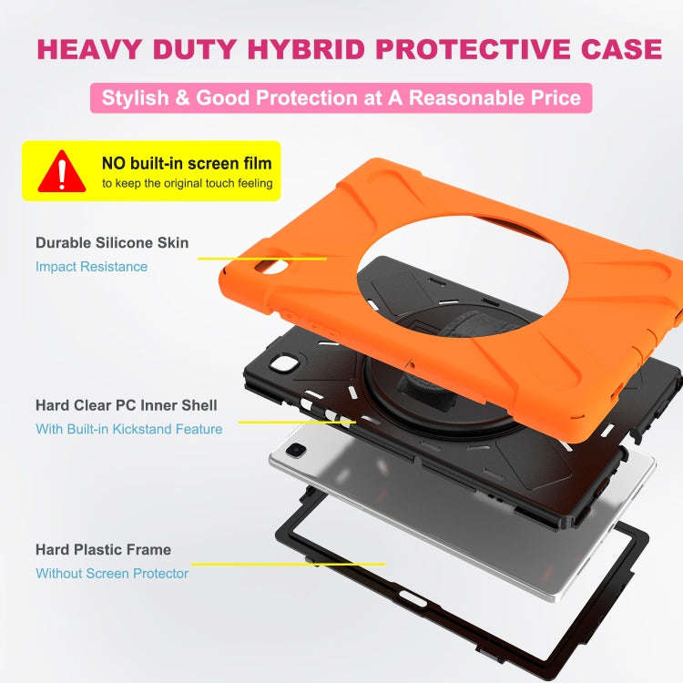 Shockproof Colorful Silicone + PC Protective Case with Holder & Shoulder Strap & Hand Strap, For ...