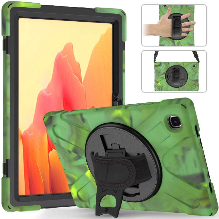 Shockproof Colorful Silicone + PC Protective Case with Holder & Shoulder Strap & Hand Strap, For ...
