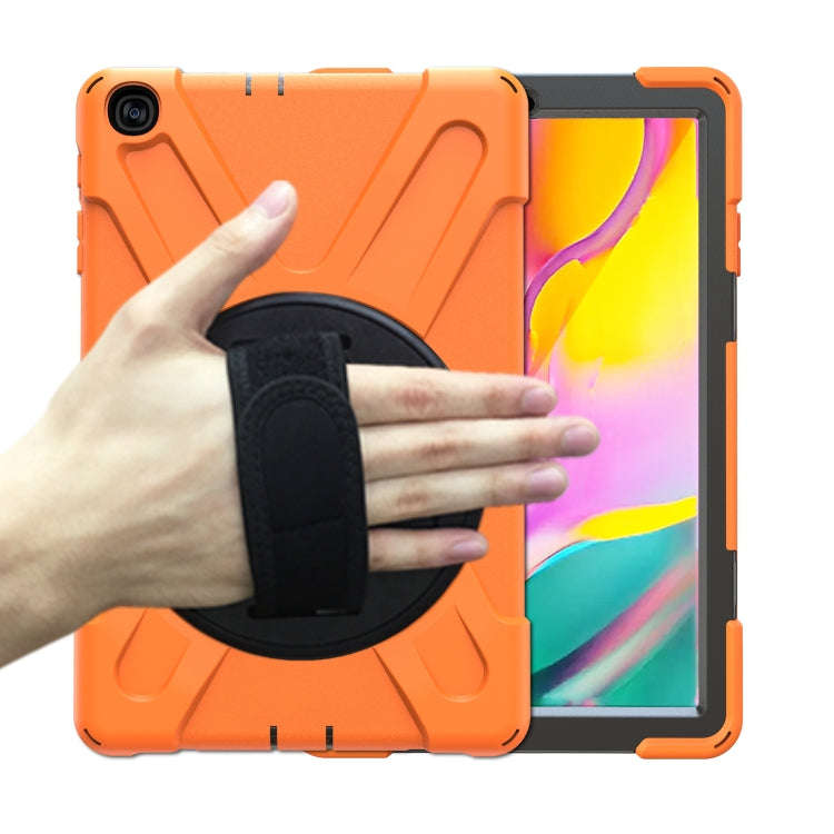 Shockproof Colorful Silicone + PC Protective Case with Holder & Shoulder Strap & Hand Strap, For ...