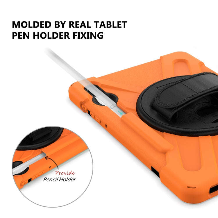 Shockproof Colorful Silicone + PC Protective Case with Holder & Shoulder Strap & Hand Strap & Pen...