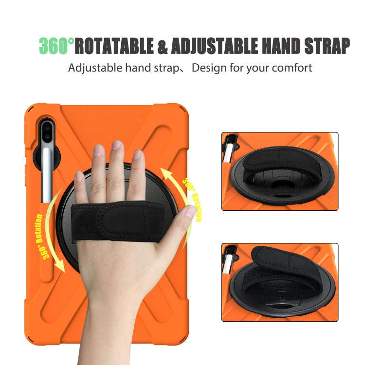 Shockproof Colorful Silicone + PC Protective Case with Holder & Shoulder Strap & Hand Strap & Pen...