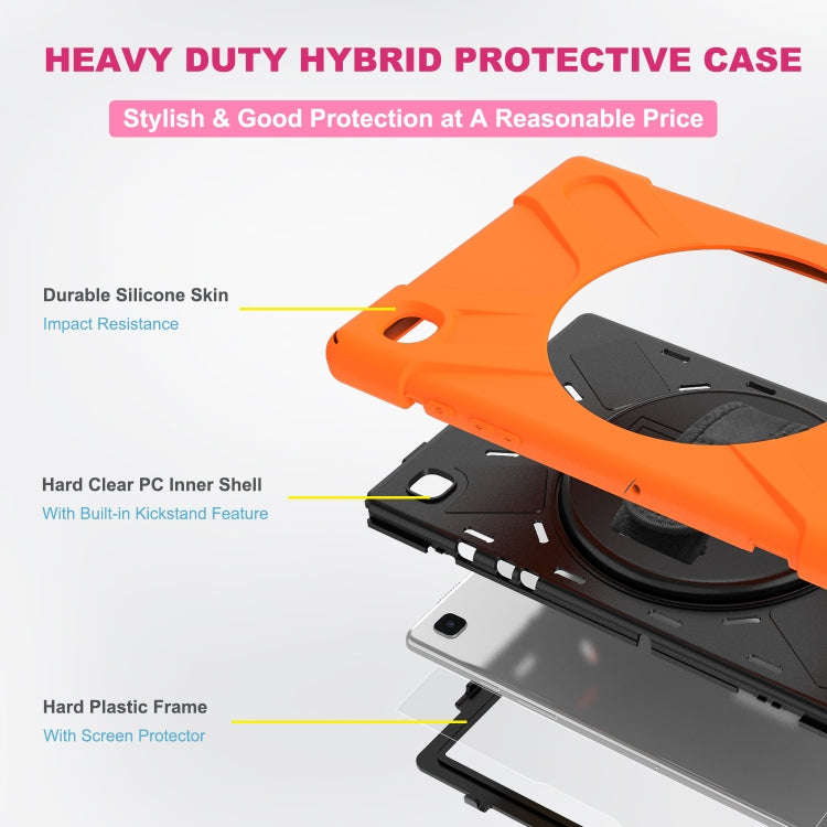 Shockproof Colorful Silicone + PC Protective Case with Holder & Shoulder Strap & Hand Strap & Scr...