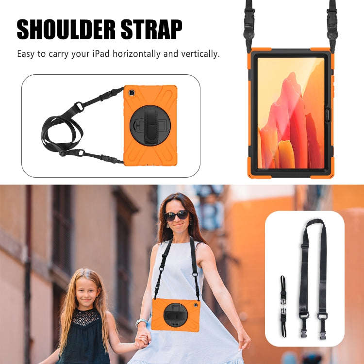 Shockproof Colorful Silicone + PC Protective Case with Holder & Shoulder Strap & Hand Strap & Scr...