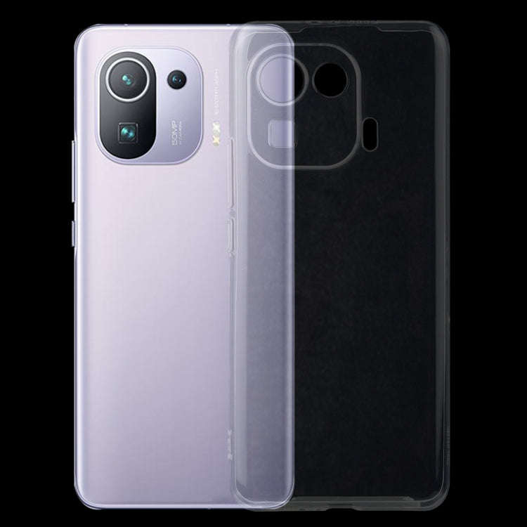 0.75mm Ultra-thin Transparent TPU Soft Protective Case, For Xiaomi Mi 11 Pro, For OnePlus 9R, For...