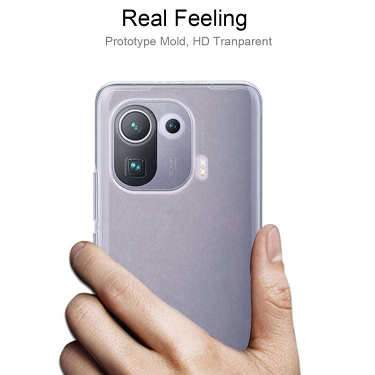 0.75mm Ultra-thin Transparent TPU Soft Protective Case, For Xiaomi Mi 11 Pro, For OnePlus 9R, For...