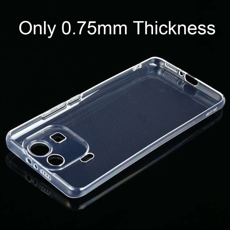 0.75mm Ultra-thin Transparent TPU Soft Protective Case, For Xiaomi Mi 11 Pro, For OnePlus 9R, For...