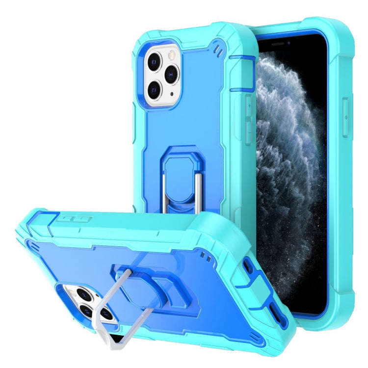PC + Rubber 3-layers Shockproof Protective Case with Rotating Holder, For iPhone 8 Plus / 7 Plus,...