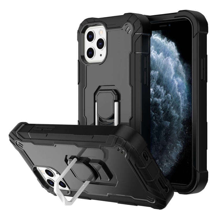 PC + Rubber 3-layers Shockproof Protective Case with Rotating Holder, For iPhone 8 Plus / 7 Plus,...