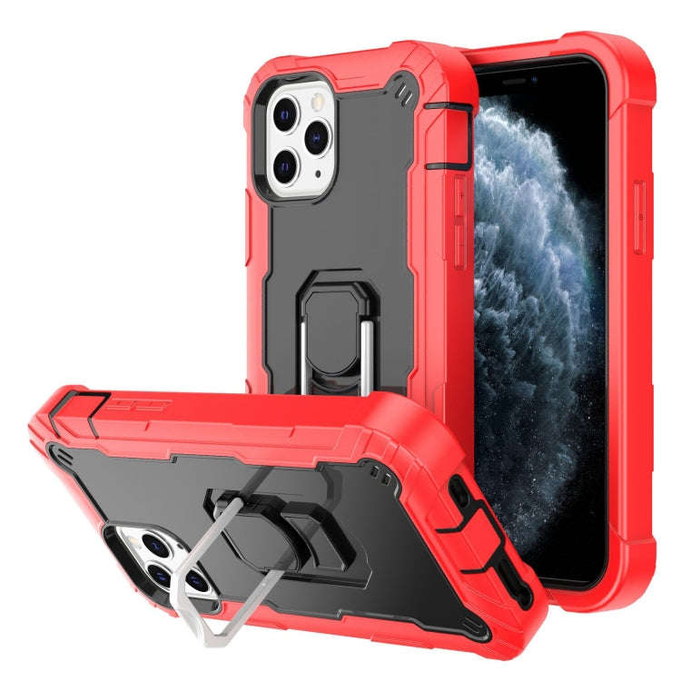 PC + Rubber 3-layers Shockproof Protective Case with Rotating Holder, For iPhone 8 Plus / 7 Plus,...
