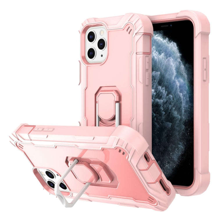 PC + Rubber 3-layers Shockproof Protective Case with Rotating Holder, For iPhone 8 Plus / 7 Plus,...