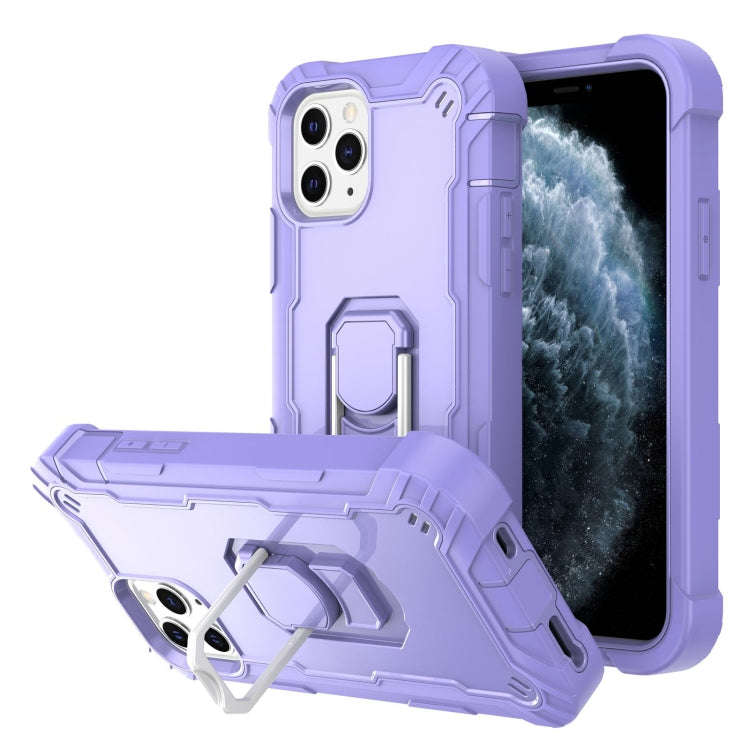 PC + Rubber 3-layers Shockproof Protective Case with Rotating Holder, For iPhone 8 Plus / 7 Plus,...