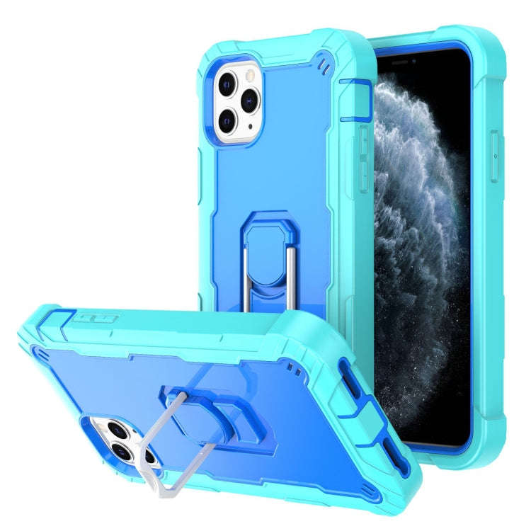 PC + Rubber 3-layers Shockproof Protective Case with Rotating Holder, For iPhone 8 Plus / 7 Plus,...