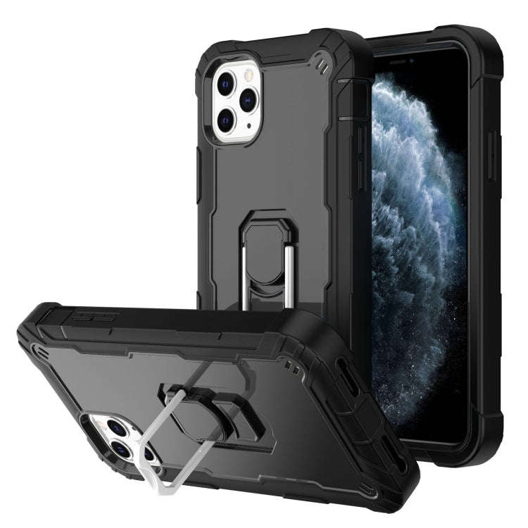 PC + Rubber 3-layers Shockproof Protective Case with Rotating Holder, For iPhone 8 Plus / 7 Plus,...