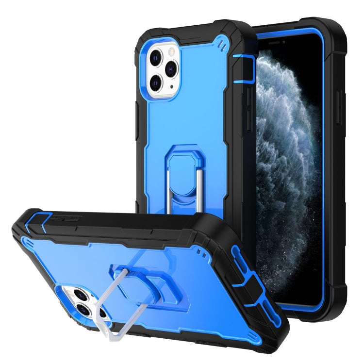 PC + Rubber 3-layers Shockproof Protective Case with Rotating Holder, For iPhone 8 Plus / 7 Plus,...