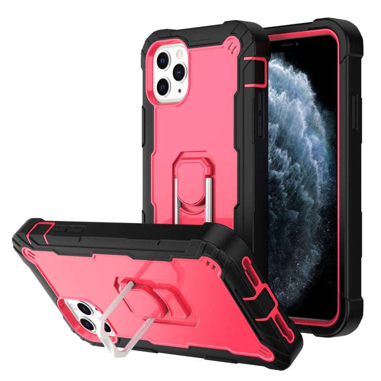 PC + Rubber 3-layers Shockproof Protective Case with Rotating Holder, For iPhone 8 Plus / 7 Plus,...