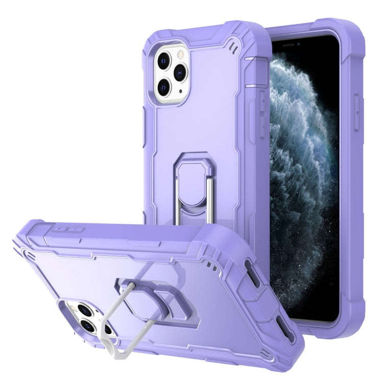 PC + Rubber 3-layers Shockproof Protective Case with Rotating Holder, For iPhone 8 Plus / 7 Plus,...