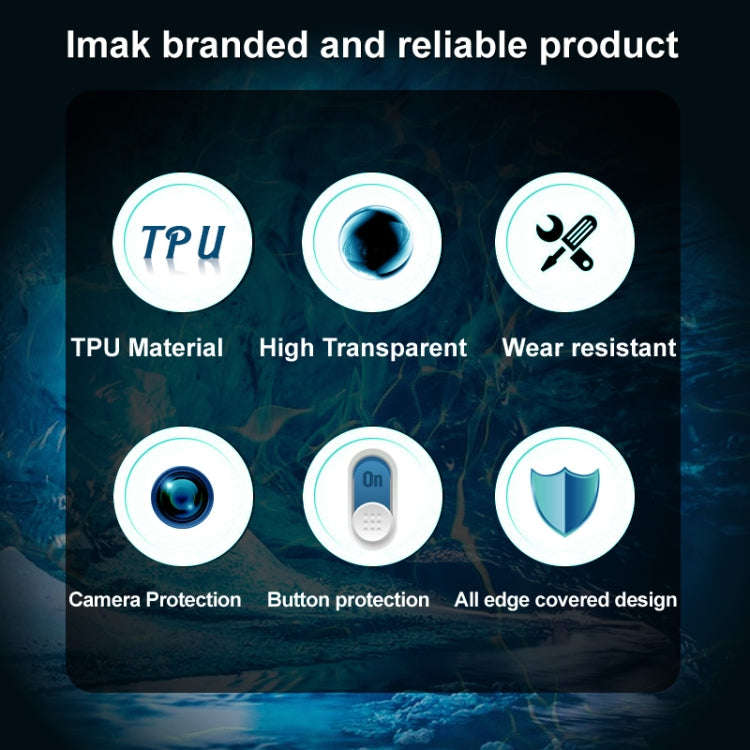 IMAK UX-5 Series Transparent Shockproof TPU Protective Case, For Xiaomi Mi 11 Pro, For Xiaomi Mi ...