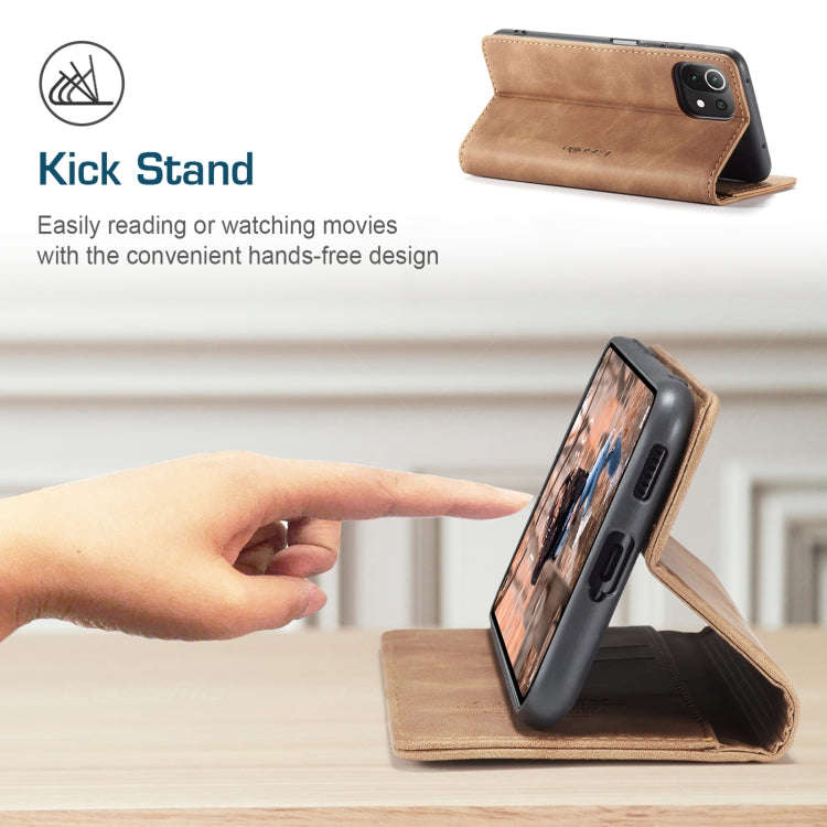 CaseMe 013 Multifunctional Horizontal Flip Leather Case, with Card Slot & Holder & Wallet, For Xi...