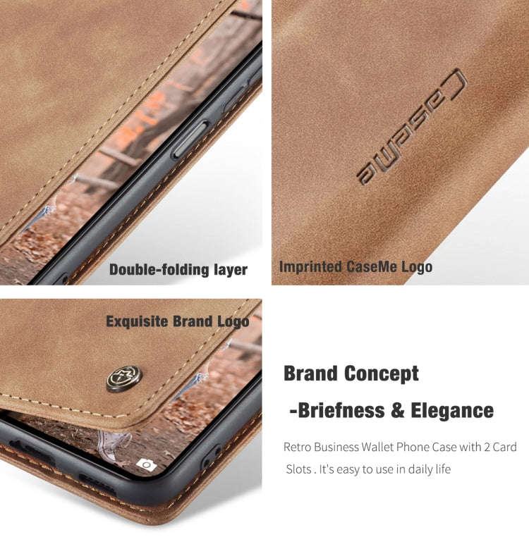 CaseMe 013 Multifunctional Horizontal Flip Leather Case, with Card Slot & Holder & Wallet, For Xi...
