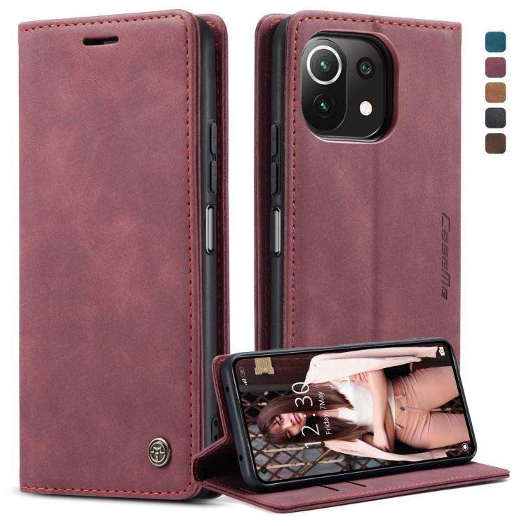 CaseMe 013 Multifunctional Horizontal Flip Leather Case, with Card Slot & Holder & Wallet, For Xi...