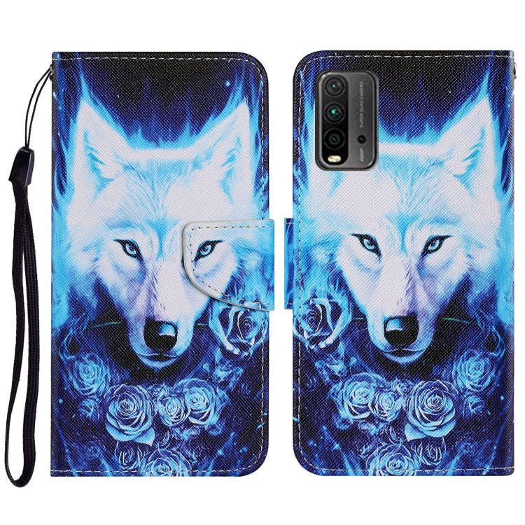 Coloured Drawing Pattern Horizontal Flip PU Leather Case with Holder & Card Slots & Wallet & Lany...