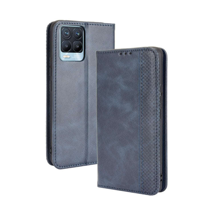 Magnetic Buckle Retro Crazy Horse Texture Horizontal Flip Leather Case with Holder & Card Slots &...