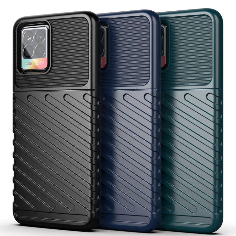 Thunderbolt Shockproof TPU Protective Soft Case, For OPPO Realme 8 / 8 Pro
