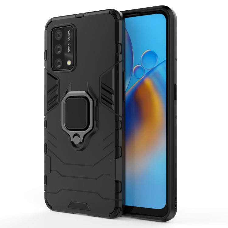Shockproof PC + TPU Protective Case with Magnetic Ring Holder, For OPPO A54 4G, For OPPO A74 4G, ...