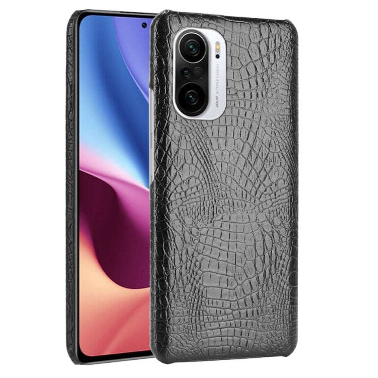 Shockproof Crocodile Texture PC + PU Case, For Xiaomi Redmi K40 / K40 Pro / Poco F3, For Nokia X1...