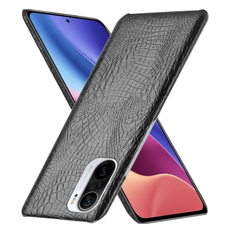 Shockproof Crocodile Texture PC + PU Case, For Xiaomi Redmi K40 / K40 Pro / Poco F3, For Nokia X1...
