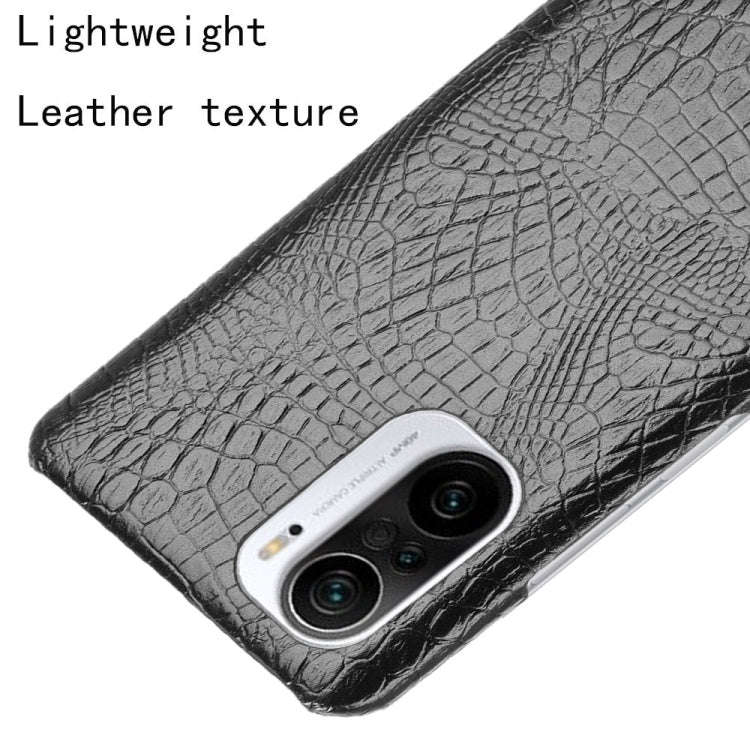 Shockproof Crocodile Texture PC + PU Case, For Xiaomi Redmi K40 / K40 Pro / Poco F3, For Nokia X1...