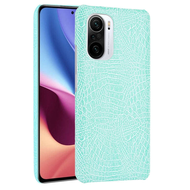 Shockproof Crocodile Texture PC + PU Case, For Xiaomi Redmi K40 / K40 Pro / Poco F3, For Nokia X1...