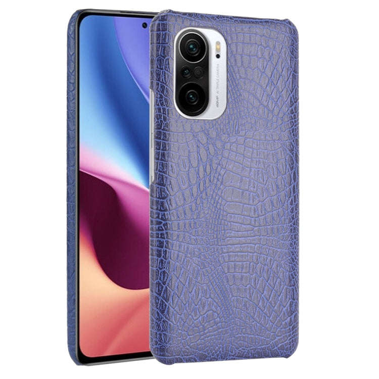 Shockproof Crocodile Texture PC + PU Case, For Xiaomi Redmi K40 / K40 Pro / Poco F3, For Nokia X1...