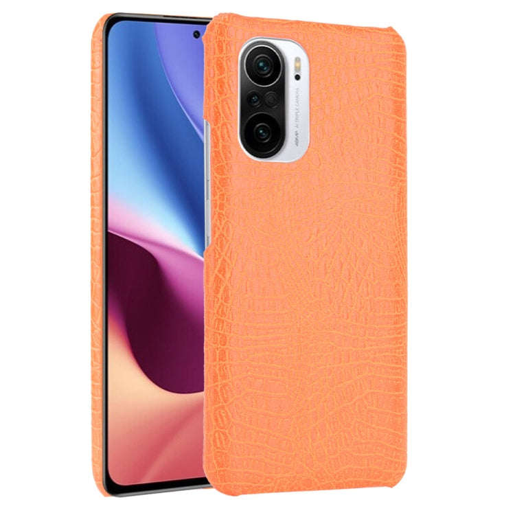 Shockproof Crocodile Texture PC + PU Case, For Xiaomi Redmi K40 / K40 Pro / Poco F3, For Nokia X1...
