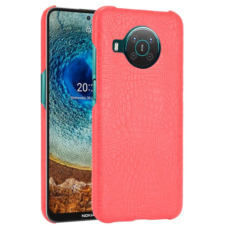 Shockproof Crocodile Texture PC + PU Case, For Xiaomi Redmi K40 / K40 Pro / Poco F3, For Nokia X1...