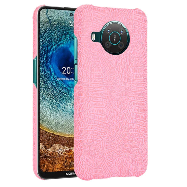 Shockproof Crocodile Texture PC + PU Case, For Xiaomi Redmi K40 / K40 Pro / Poco F3, For Nokia X1...