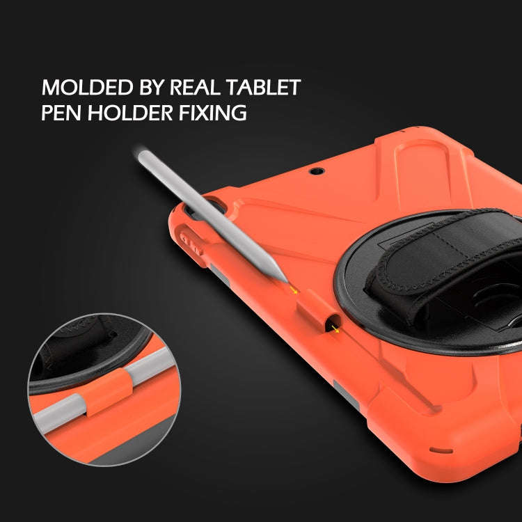Shockproof Colorful Silicone + PC Protective Case with Holder & Shoulder Strap & Hand Strap & Pen...