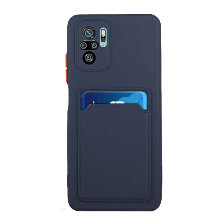 Card Slot Design Shockproof TPU Protective Case, For Xiaomi Redmi Note 10, For Xiaomi Redmi Note ...