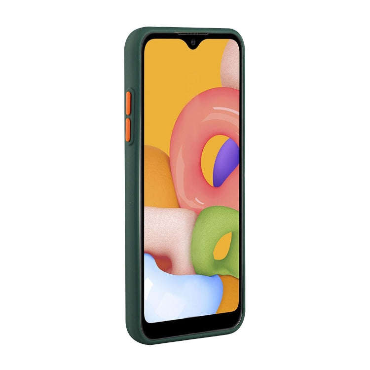 Card Slot Design Shockproof TPU Protective, For Samsung Galaxy A01, For Samsung Galaxy A02, For S...